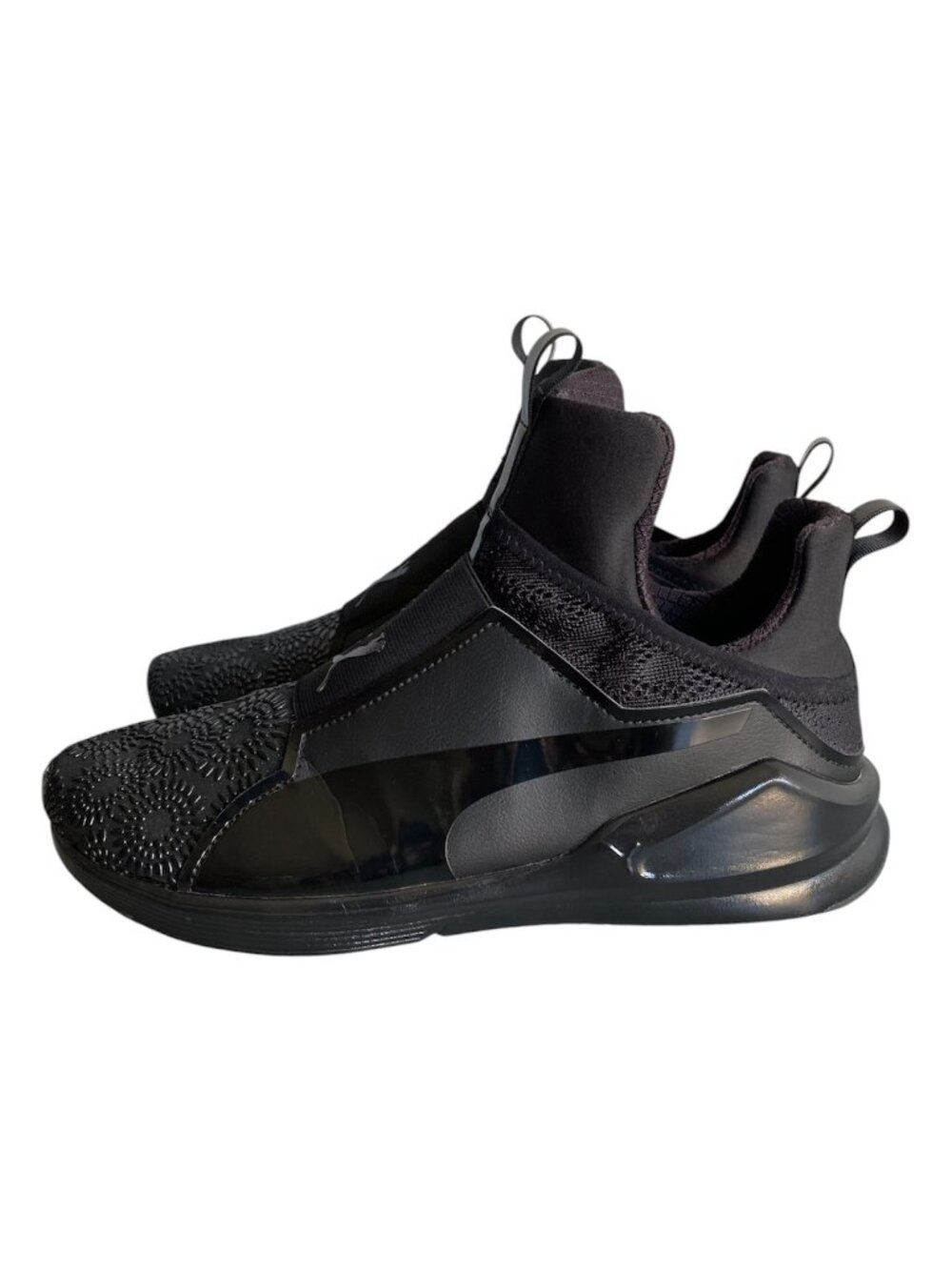 Puma Fierce KRM Women's High Top Sneakers Black SZ 10